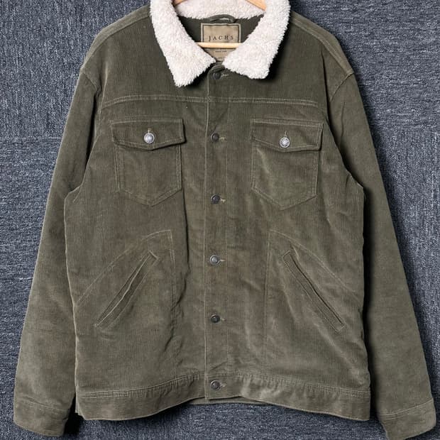 JACHS 코듀로이 양털 자켓 XL