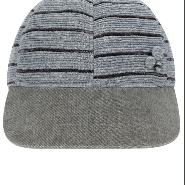 코이세이오 25fw 모자  PEACH STRIPE CAP GREY
