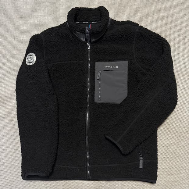 몽벨 플리스 집업 자켓