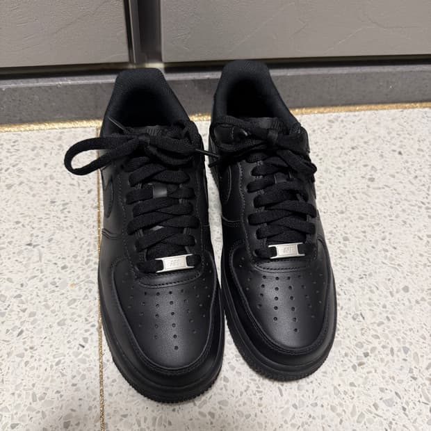 나이키 에어포스 255 트리플블랙(올검포스) 올블랙