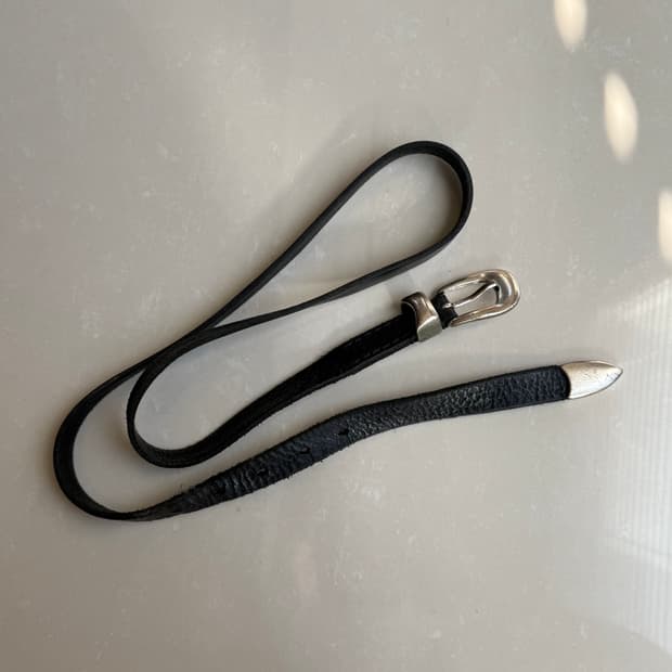 [90] 아워레가시 2cm 벨트 블랙