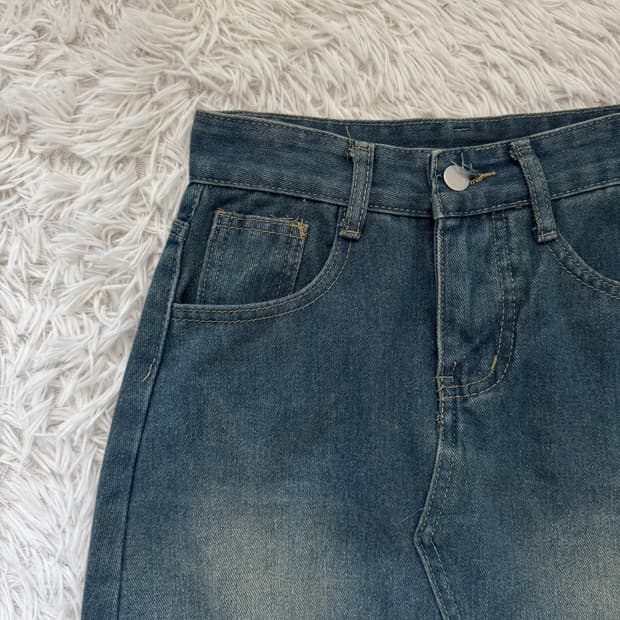 JEANS 일본빈티지 보세 롱 치마 빈티지치마 y2k치마 에스닉 치마