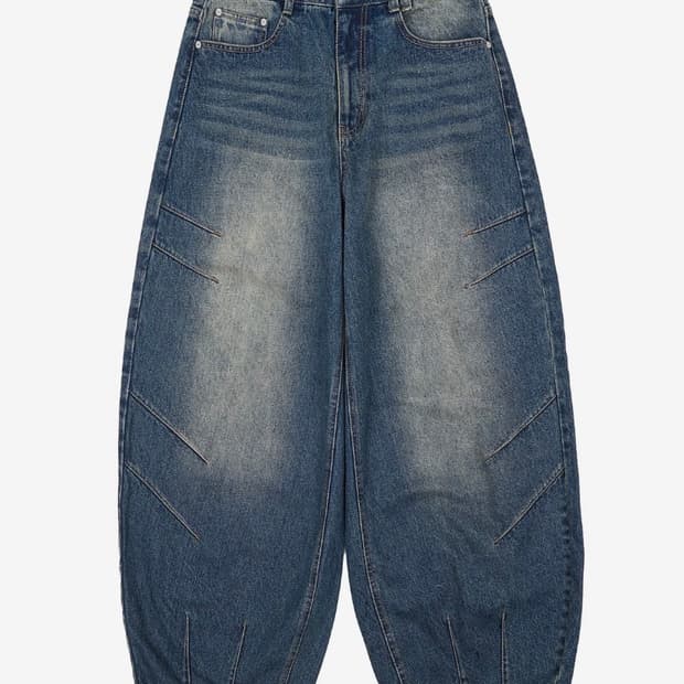 데케트 벌룬 와이드 진스