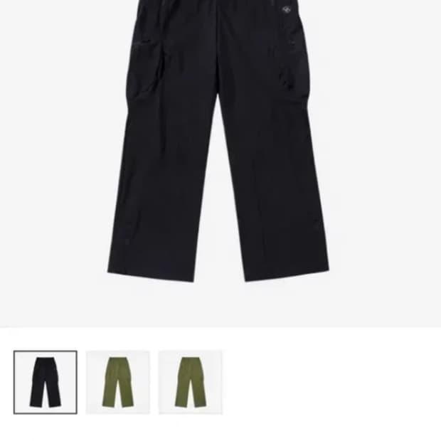 산산기어 23fw 카고팬츠 1사이즈 판매