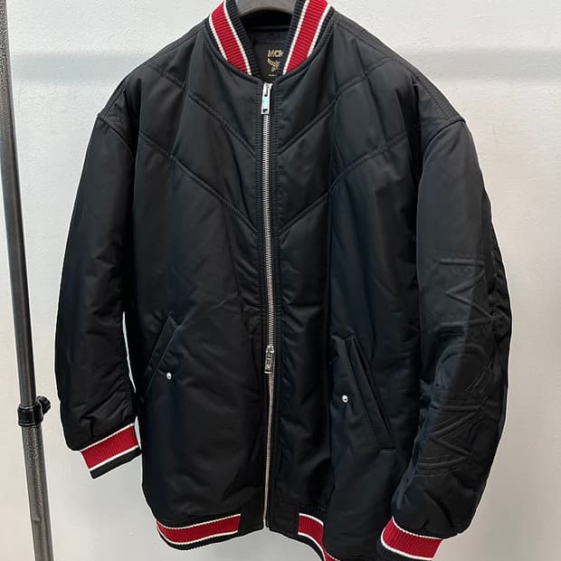 105) MCM 이태리 하프 봄버자켓
