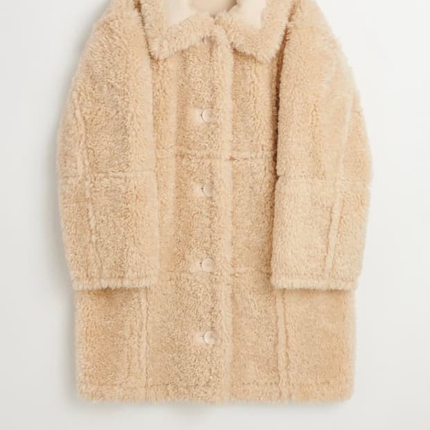 samira 리버시블 시어링코트 34사이즈