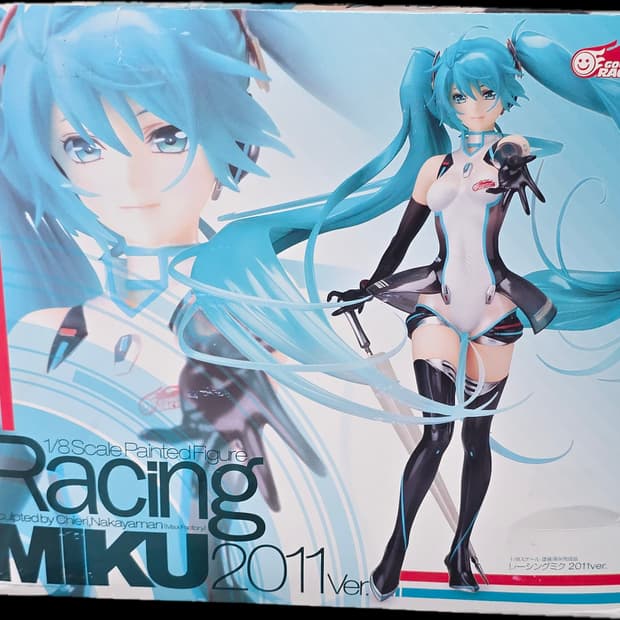 (미조립) 하츠네 미쿠 레이싱 미쿠 2011 피규어