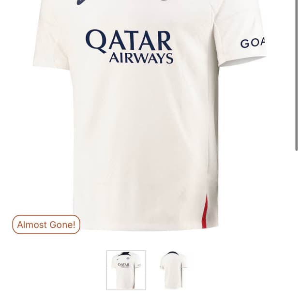Psg 파리 생제르망 유니폼 M 사이즈