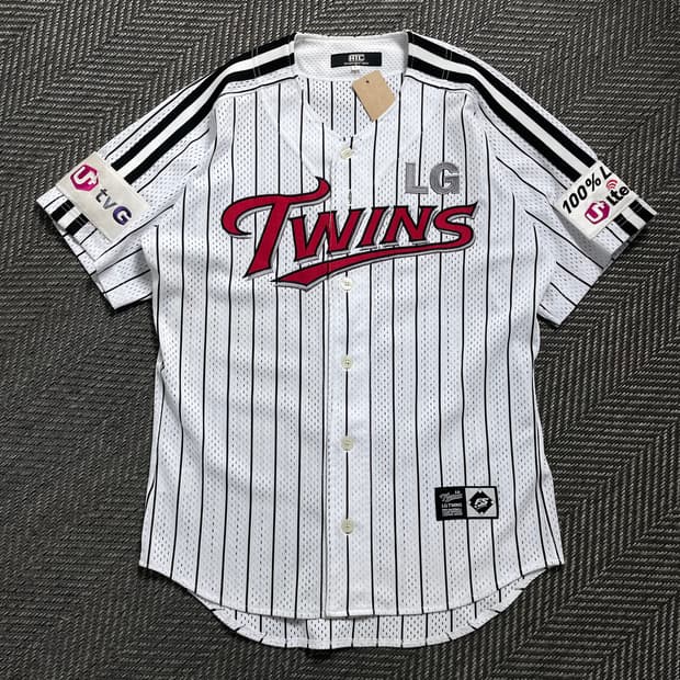 ACT LG 트윈스 박용택 유니폼 반팔 셔츠o 4525