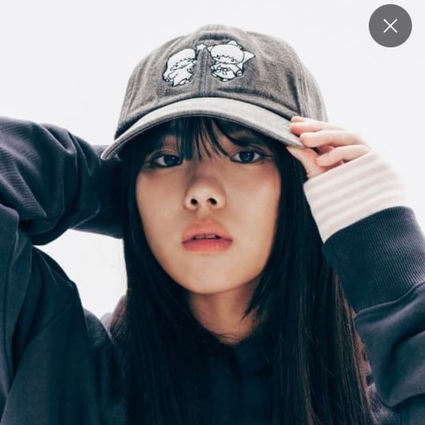 유희 리틀트윈스타 콜라보 캡모자