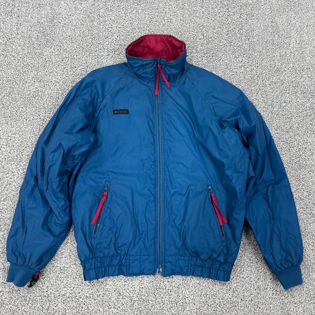 콜롬비아 90s 리버서블 웜업자켓