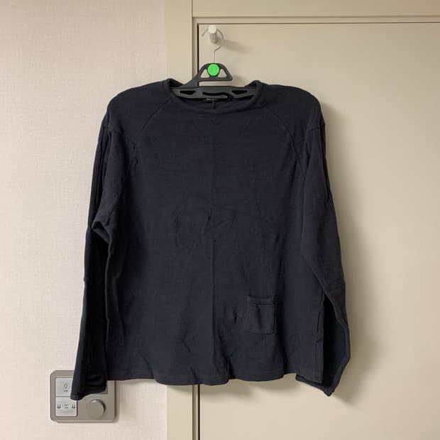 (3) Incision tee 블루 차콜