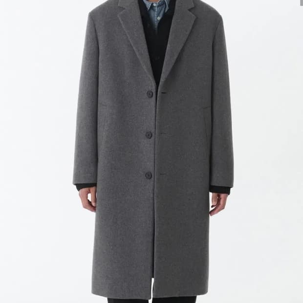 무신사 스탠다드 데일리 싱글코트 미디엄 그레이