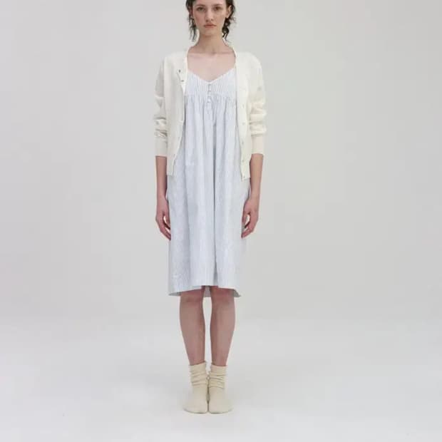 낫띵리튼 Panna round cardigan (Ivory)