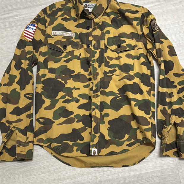 베이프 황계 셔츠 S