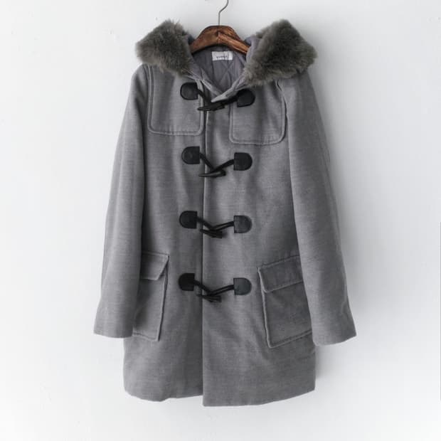 egoist) fur duffle coat