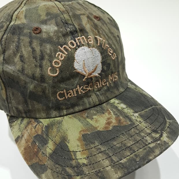 미국판 코아호마 목화 자수 모시 오크 카모 볼캡 P2028