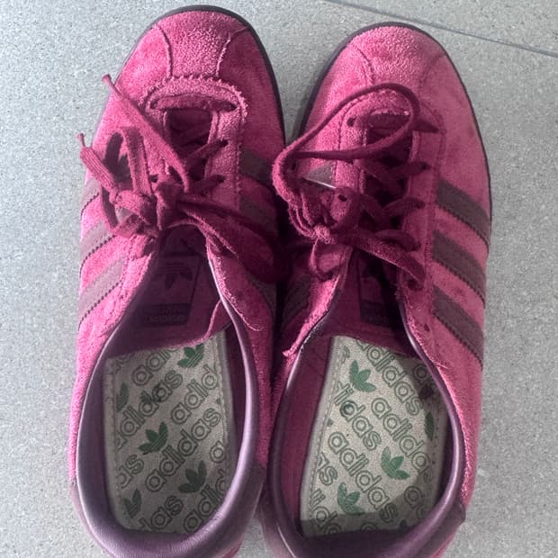 아디다스 토바코 버건디 235