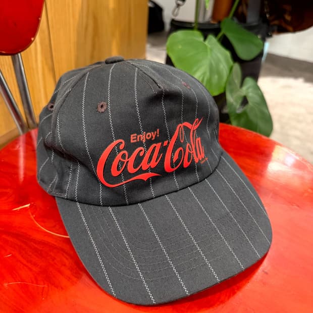 00s Coca Cola Pinstripe Cap
