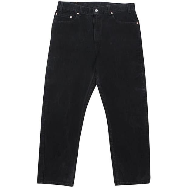 2001 USA 리바이스 505-0260 블랙 데님 팬츠 빈티지 미국제