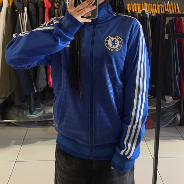 아디다스 첼시 레트로 트랙탑 져지