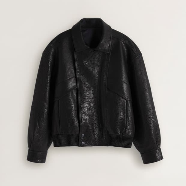 [새상품] 더녹인 가죽자켓 레더자켓