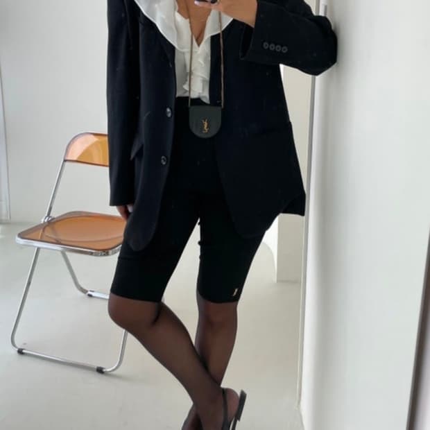 생로랑 바이커 쇼츠