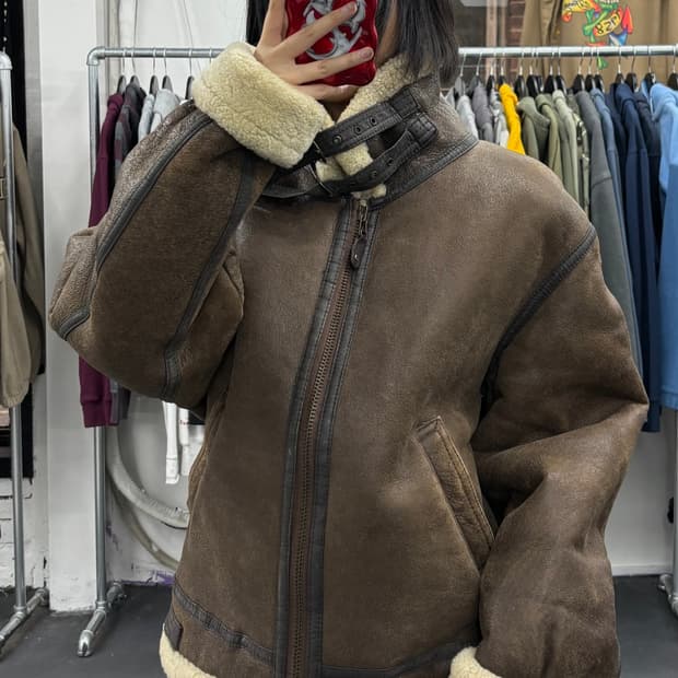 Type-B3 무스탕 자켓