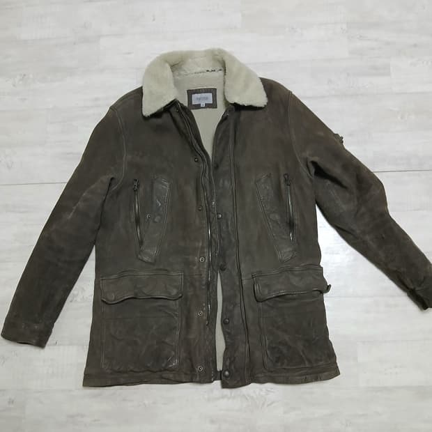 시리즈 양가죽 코트 100