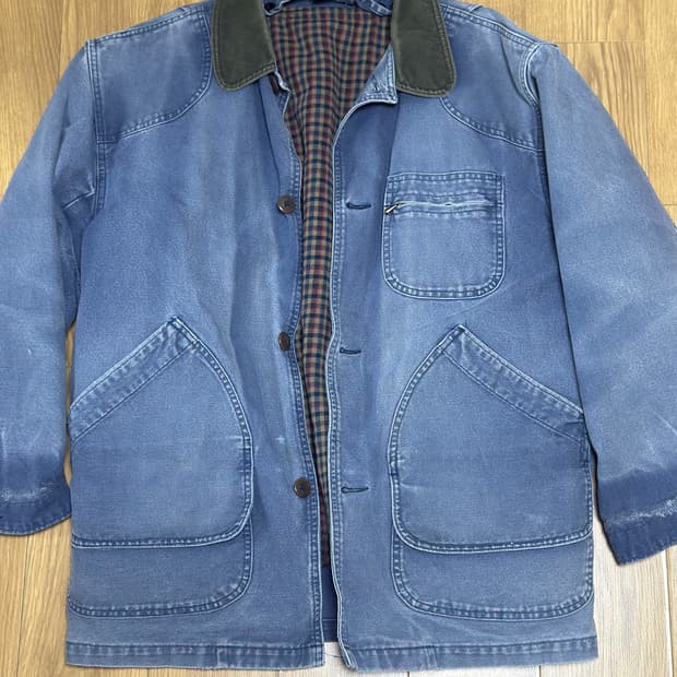 엘엘빈 초어자켓 헌팅자켓 빈티지 블루