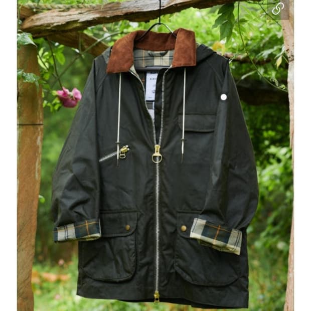 바버 알렉사청 콜라보 Barbour Alexa Chung