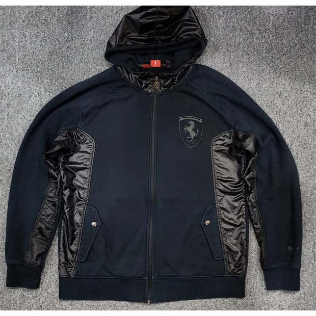 푸마 x 페라리 콜라보 협업 후드집업 XL