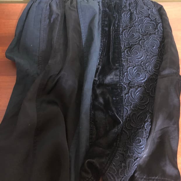 CommedesGarcons tricot꼼데가르송 트리콧 플레어 스커트