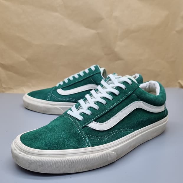 반스 올드스쿨 그린 스니커즈 260