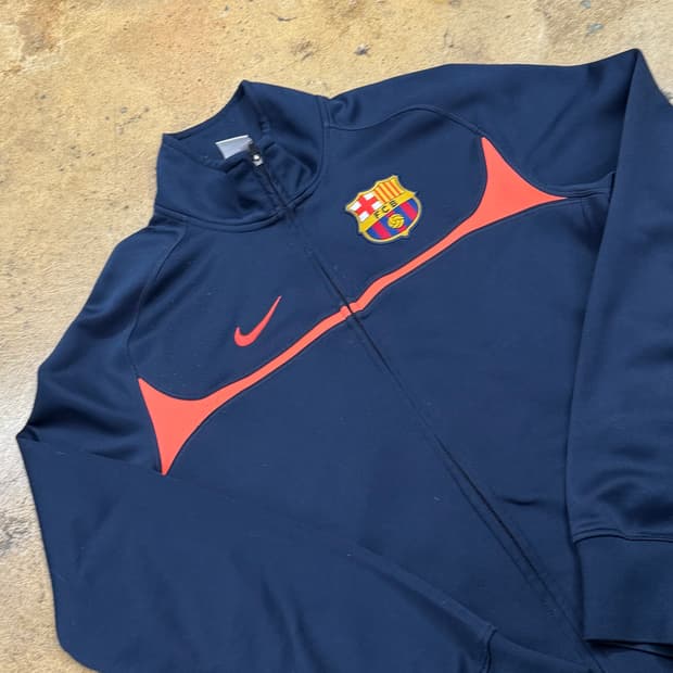 [정품/L] 나이키 FC 바르셀로나 트랙탑 져지 b10