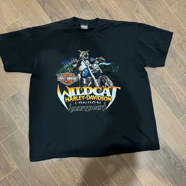 (XL) Made in USA 할리 데이비슨 반팔 티셔츠