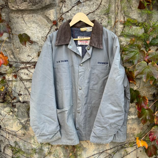 90s walls 블랑켓 안감 usa made 워크 초어 자켓 빅사이즈