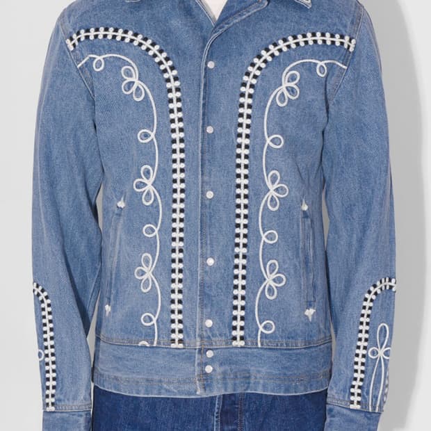 락마운트 웨스턴 데님 볼레로 자켓 M