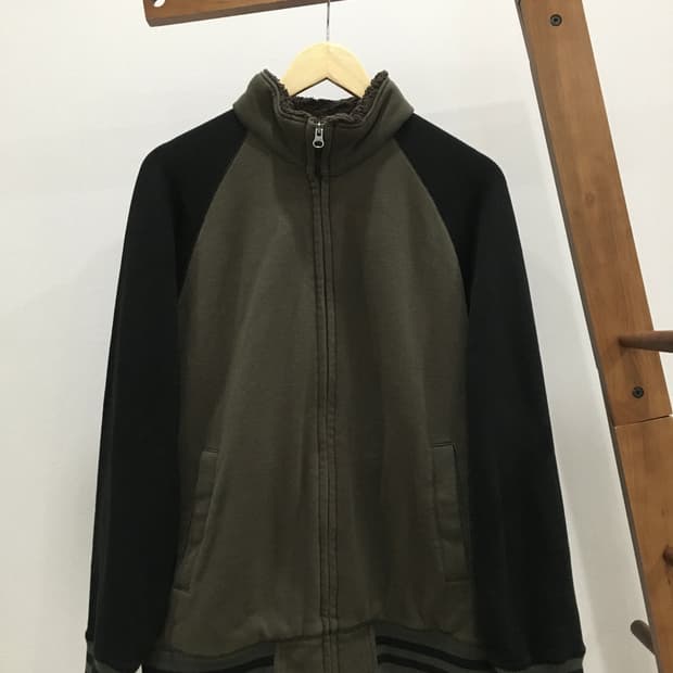 일본빈티지 유니클로 하이넥 집업