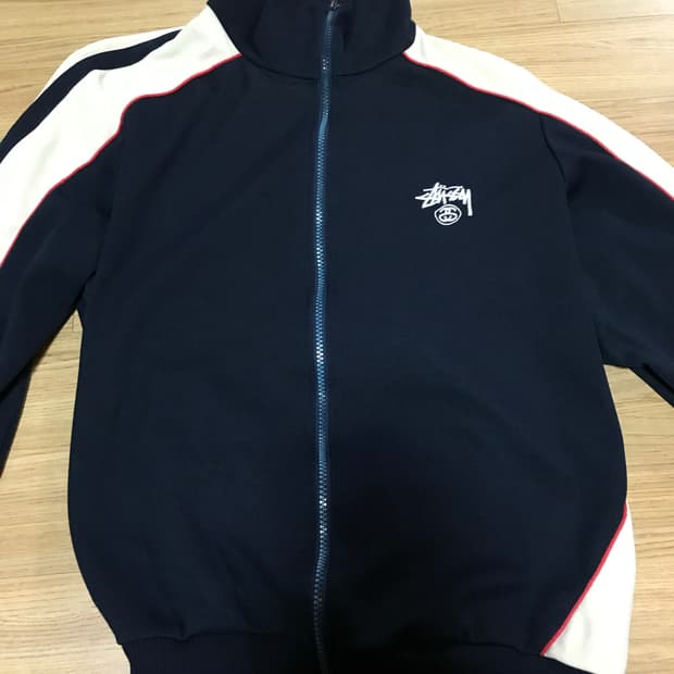 스투시 집업 져지