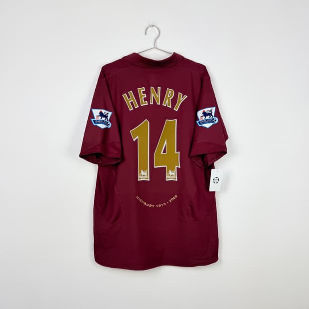 05-06 아스날 홈 하이버리 앙리 유니폼