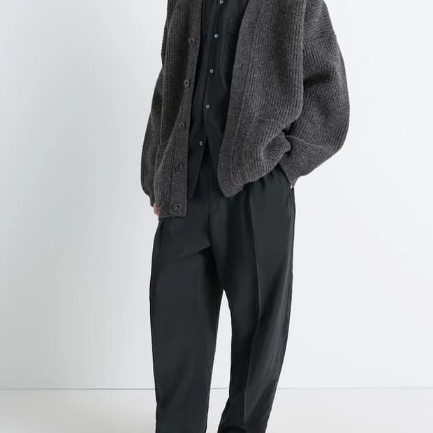 [XS] 25FW 르메르 가디건 코트 맬란지그레이