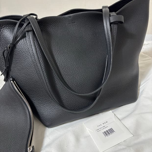 The row 더로우 파크쓰리 토트백 블랙
