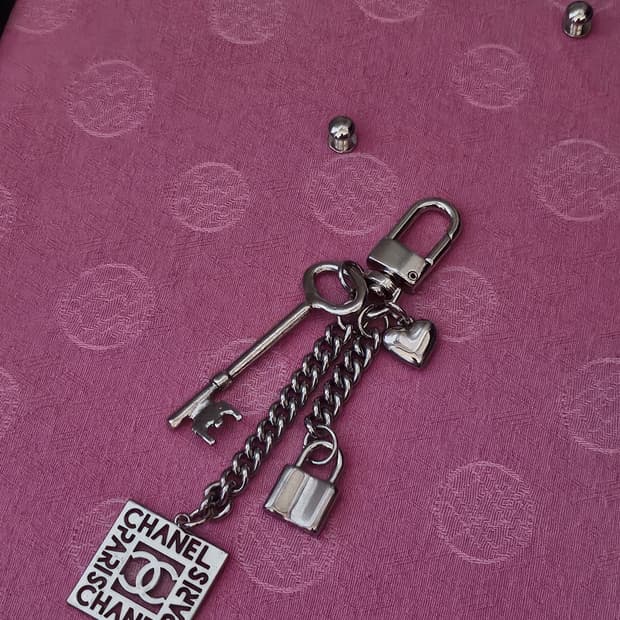 샤넬 정품 빈티지 업사이클링 키링