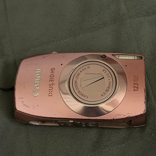 캐논 익서스 IXUS 310 HS 핑크 디지털 카메라 디카
