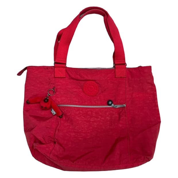 키플링 레드 숄더백