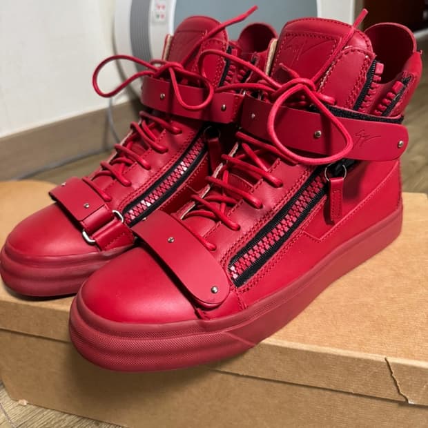 쥬세페 자노티 하이탑 새제품 사이즈L