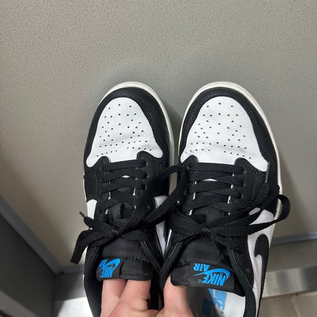 조던1 로우 파우더블루 255