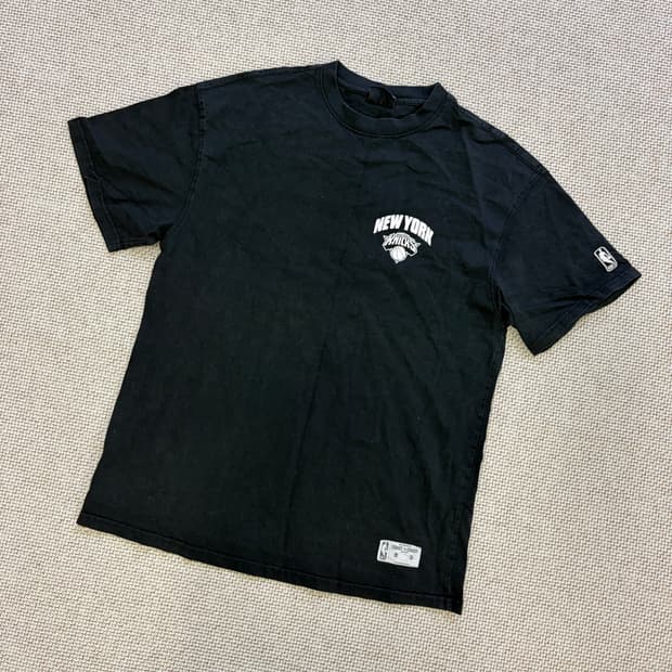 M NBA 뉴욕닉스 블랙 반팔티 0529D