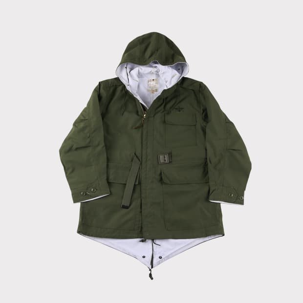 [소] 80's 국군 민무늬 스키파카